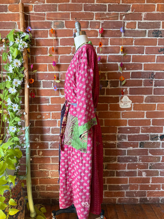 Riverstone Kantha Robe Kimono - Fair Trade Made