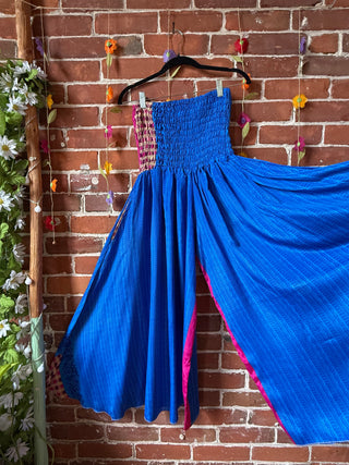 Festival Drift Recycled Sari Palazzo Pants - Fair Trade Made