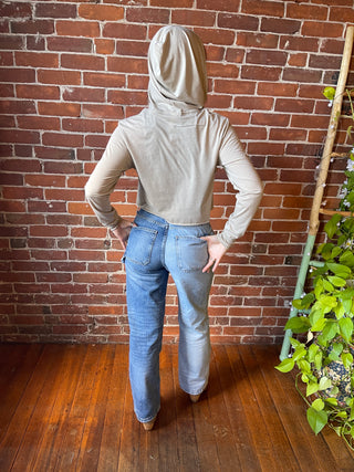 Celestial Crop Hoodie