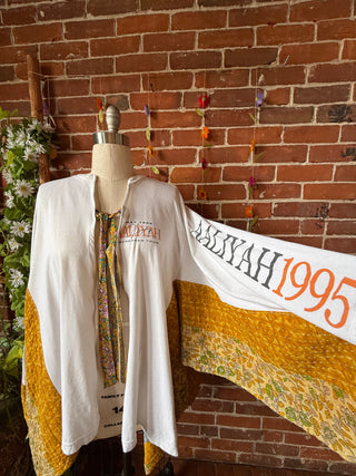 OOAK Autumn Collection- Aaliyah Inspired Birdsong Wing Style Cardigan