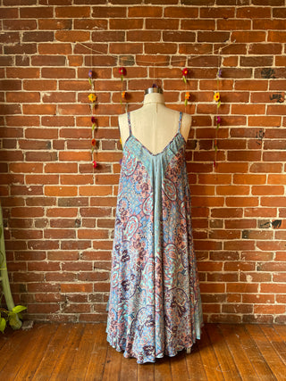 Delphia Recycled Sari Dress w/ Pockets