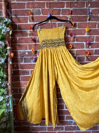 Festival Drift Recycled Sari Palazzo Pants - Fair Trade Made