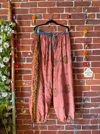 Coffee In The Morning Jolene Pants -2 Ways to Wear!  Fits up to 1X - Fair Trade Made
