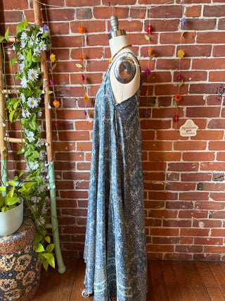 Delphia Recycled Sari Dress w/ Pockets