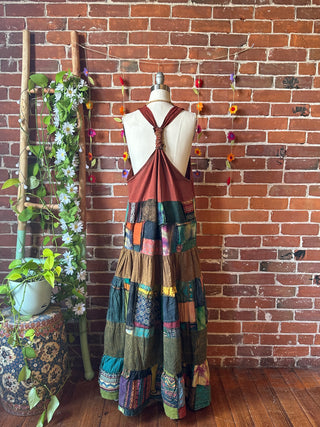 Juniper Patchwork Maxi Dress