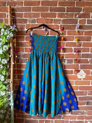 Festival Drift Recycled Sari Palazzo Pants - Fair Trade Made