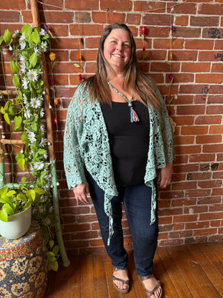 Desert Lace Crochet Wrap - Multiple Colors Available