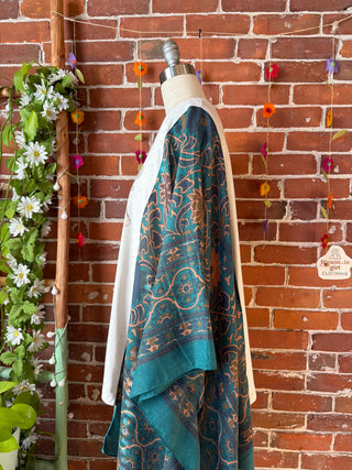 OOAK Autumn Collection- Fleetwood Mac Boho Hi Lo Poncho Top