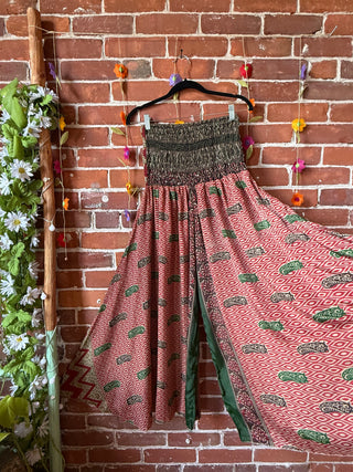 Festival Drift Recycled Sari Palazzo Pants - Fair Trade Made