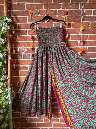 Festival Drift Recycled Sari Palazzo Pants - Fair Trade Made