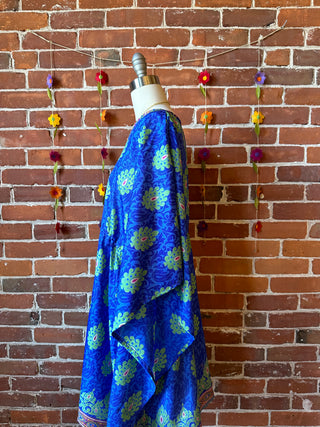 Size 2-12 Upcycled Adjustable Sari Tunic