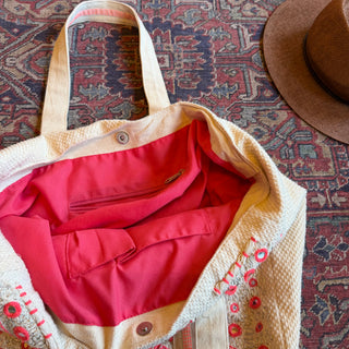 Second Hand Finds - Embroidered Boho Bag