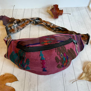 Embroidered Huipile Fanny Pack - One Of A Kind