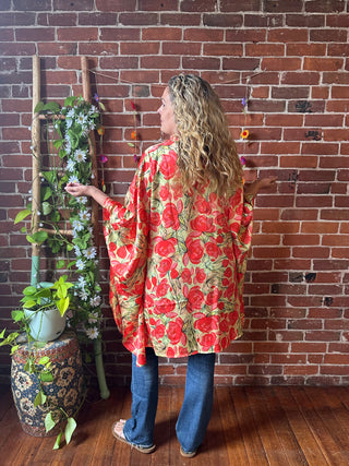 Mellow Yellow Mini Dress / Kaftan Tunic Top