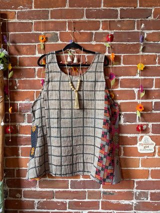 Bohemian Journey Kantha Tank - Fair Trade Made