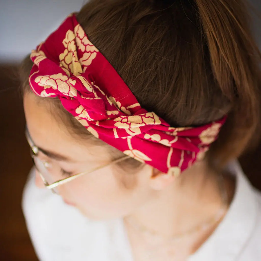 Extra Long Saree Headband/ Belt / This piece Supports Women Empowerment- Item: 1368- U
