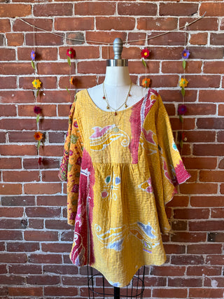 Althea Kantha Festival Tunic Top