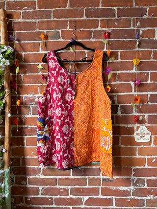Bohemian Journey Kantha Tank - Fair Trade Made