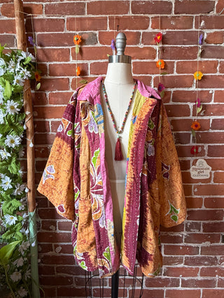 OOAK Summer Collection - Upcycled Cypress Hill Inspired Vintage Kantha Jacket