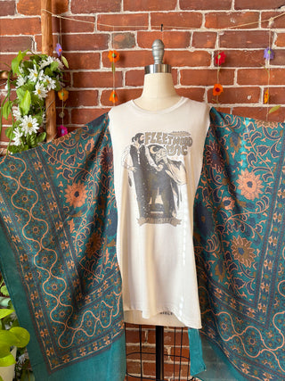 OOAK Autumn Collection- Fleetwood Mac Boho Hi Lo Poncho Top