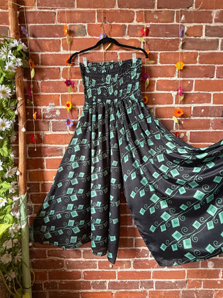 Festival Drift Recycled Sari Palazzo Pants - Fair Trade Made