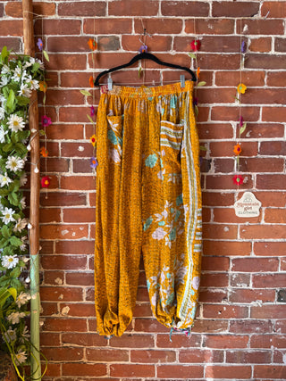 Coffee In The Morning Jolene Pants -2 Ways to Wear!  Fits up to 1X - Fair Trade Made
