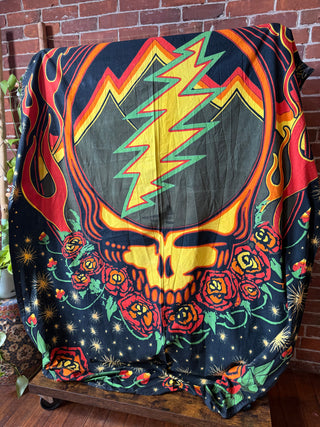 Second Hand Finds XL 100% Cotton Grateful Dead Tapestry / Wall Hanging / Bedspread