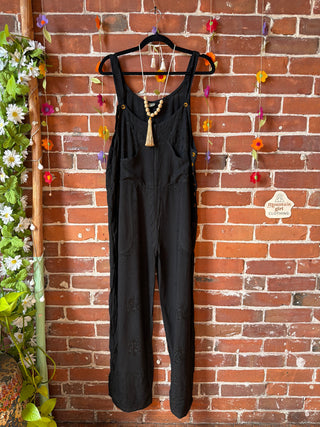Meadow Stitch Stone Wash Overalls -Multiple Colors Available - Fair Trade Made