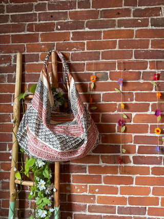 Geometric Ramblin' Road Shoulder Bag -  Final Sale
