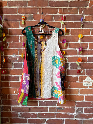 Bohemian Journey Kantha Tank - Fair Trade Made
