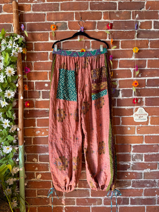 Coffee In The Morning Jolene Pants -2 Ways to Wear!  Fits up to 1X - Fair Trade Made