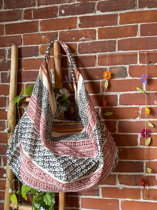 Geometric Ramblin' Road Shoulder Bag -  Final Sale