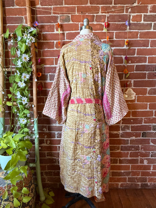 Riverstone Kantha Robe Kimono - Fair Trade Made
