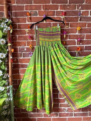 Festival Drift Recycled Sari Palazzo Pants - Fair Trade Made