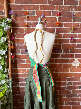 Size 0-12 In Bloom Reversible Kantha Halter Top