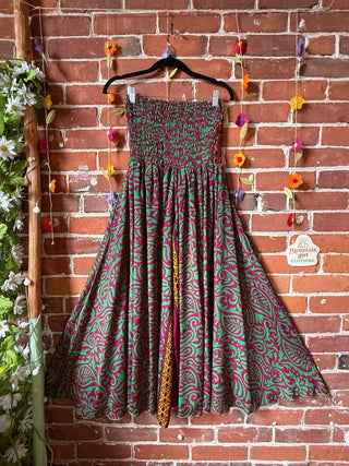 Festival Drift Recycled Sari Palazzo Pants - Fair Trade Made