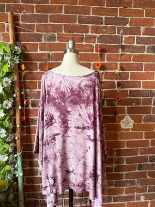 OOAK Spring Collection - Callisto Kantha Crescent Moon Tunic Poncho Top