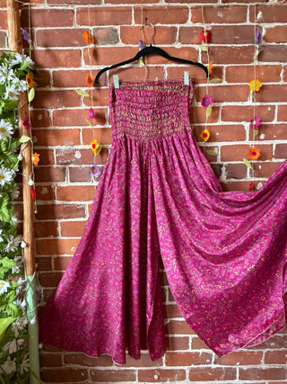 Festival Drift Recycled Sari Palazzo Pants - Fair Trade Made