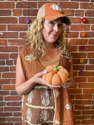 Boho Pumpkin Patch Hat