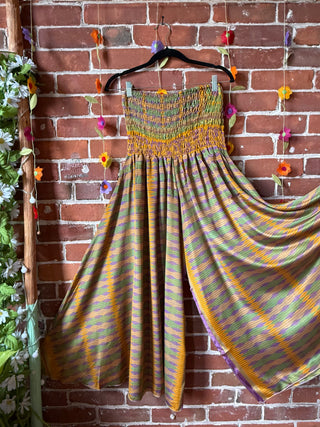 Festival Drift Recycled Sari Palazzo Pants - Fair Trade Made