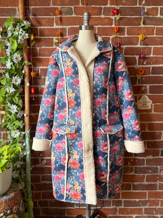 Second Hand Finds - Size 2X Floral Penny Lane Jacket - Final Sale