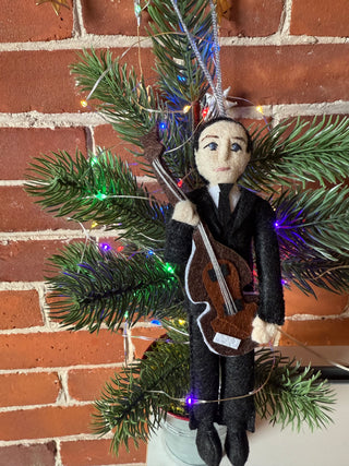 Paul McCartney Inspired Ornament - Fair Trade Made