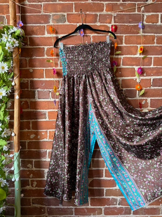 Festival Drift Recycled Sari Palazzo Pants - Fair Trade Made