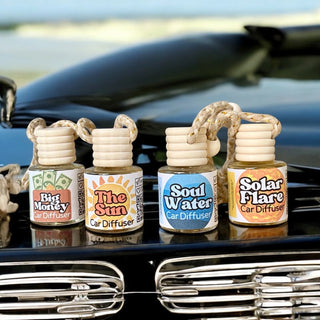 Soul Water Car Diffuser | Ocean, Cedar & Coconut Scented- Small Business Made
