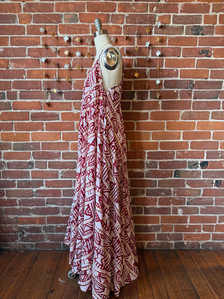 Delphia Recycled Sari Dress w/ Pockets