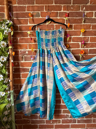 Festival Drift Recycled Sari Palazzo Pants - Fair Trade Made