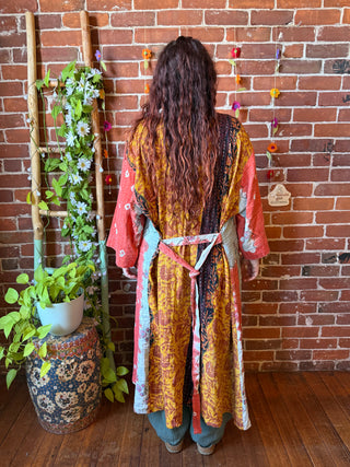 Riverstone Kantha Robe Kimono - Fair Trade Made