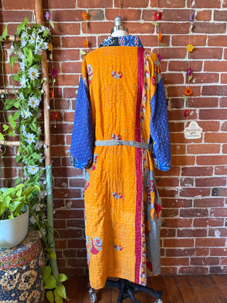 Riverstone Kantha Robe Kimono - Fair Trade Made