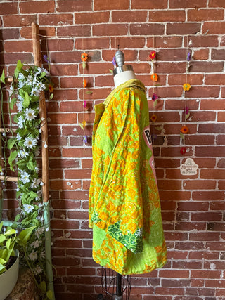 OOAK Summer Collection - Upcycled Blondie Inspired Vintage Kantha Jacket