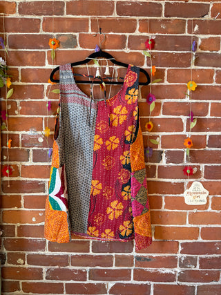 Bohemian Journey Kantha Tank - Fair Trade Made